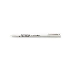 Staedtler Lumocolor Correction Pen, White, 10/Pack (30848-PK10)