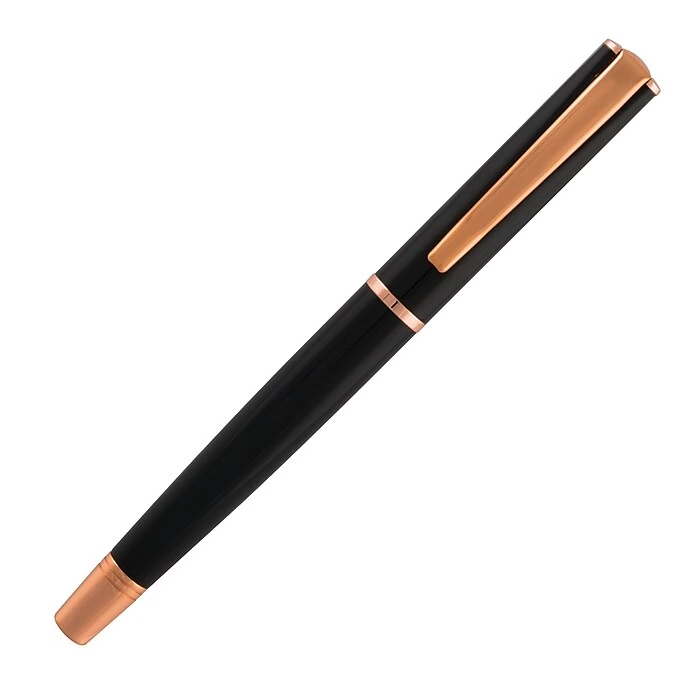 Monteverde Impressa Fountain Pen, Medium Nib, Black With Rose Gold (MV29863) 6 Monteverde Impressa Fountain Pen, Medium Nib, Black With Rose Gold (MV29863) - Image 4