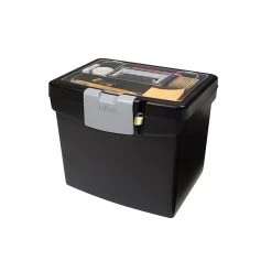 Storex Portable File Box, Letter Size (STX61504U01C)