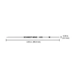 Schmidt 635 Mini D1 Ballpoint Refill, Fits Multifunction Pens, Medium, Black, 4 Pack (SC58149) 9 Schmidt 635 Mini D1 Ballpoint Refill, Fits Multifunction Pens, Medium, Black, 4 Pack (SC58149) -Cheap Staples Shop m003910018 sc7
