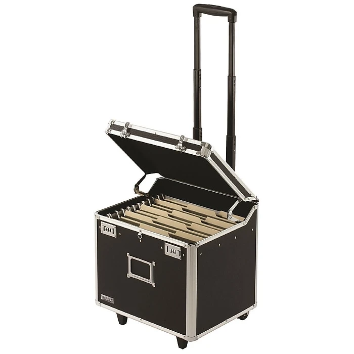 Vaultz Locking Mobile Business Case, Letter, Black (VZ00348) 3 Vaultz Locking Mobile Business Case, Letter, Black (VZ00348)