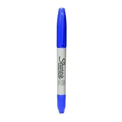 Sharpie Twin Tip Markers Blue [Pack Of 12] (12PK-32003)