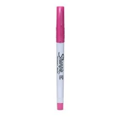 Sharpie Permanent Markers, Ultra Fine Tip, Berry, 24/Pack (16310-PK24)