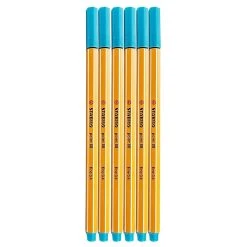 Stabilo Point 88 Pens Turquoise No. 51 [Pack Of 20] (20PK-SW88-51)