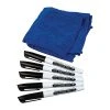 Teacher Created Resources Dry Erase Pens & Microfiber Towels, Black Ink, 5 Pens And Towels Per Set (TCR77268) -Cheap Staples Shop m004706602 sc7