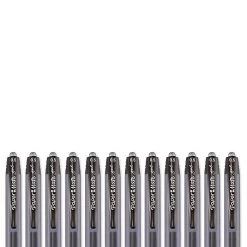 Paper Mate Retractable Gel Pens, Fine Point, Black Ink, Dozen (1753362) -Cheap Staples Shop m007068392 sc7