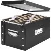 Snap-N-Storage Laminate Collapsible Storage Box, Letter, Black (SNS01533) -Cheap Staples Shop s0072438 sc7