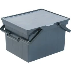 Advantus Companion Portable File Storage Box, Letter/Legal, Black (AVTTLF2B)