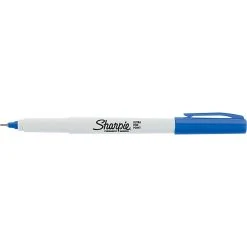 Sharpie Permanent Marker, Ultra Fine Tip, Blue (37003) -Cheap Staples Shop s0297428 sc7
