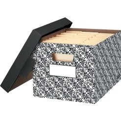 Bankers Box Stor/File™ Medium-Duty Storage Boxes, Legal/Legal, Brocade, 4/Carton (0022705)