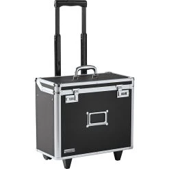 Vaultz Idea Stream Locking Mobile Business Case, Legal, Black (VZ00194)