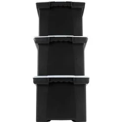 Storex Storage Plastic File Tote With Comfort Grips, Letter/Legal Size, Black/Clear (61528U01C) -Cheap Staples Shop s0870703 sc7