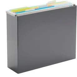 Poppin, File Box, Dark Gray (102734) -Cheap Staples Shop s1001214 sc7