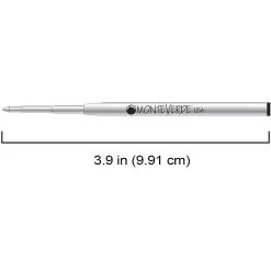 YAFA® Monteverde USA® Soft Roll™ Ballpoint Pen Refill, Medium Point, Black Ink, 2/Pack (M132BK) -Cheap Staples Shop s1077396 sc7