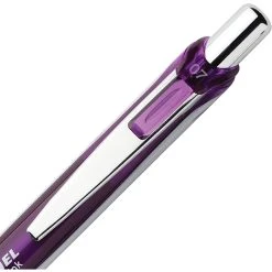 Pentel EnerGel Retractable Gel Pen, Medium Point, Purple Ink (BL77V) -Cheap Staples Shop s1081378 sc7