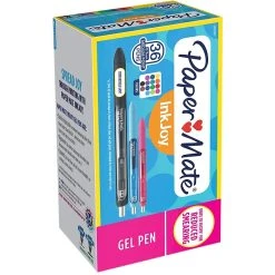 Paper Mate InkJoy Retractable Fashion Gel Pens, Medium Point, Assorted Ink, 36/Pack (2003997/2132016)