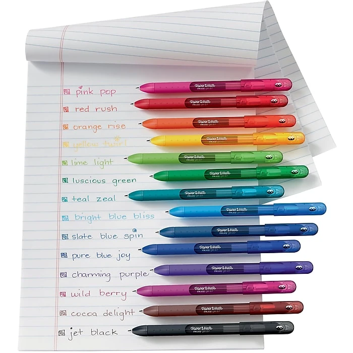 Paper Mate InkJoy Gel Pen, Medium Point, Assorted Ink, 14/Pack (2023009) 4 Paper Mate InkJoy Gel Pen, Medium Point, Assorted Ink, 14/Pack (2023009) - Image 2