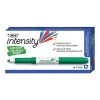 BIC Intensity Dry Erase Markers, Fine Tip, Green, 12/Pack (GDE11GRN)