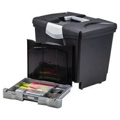Storex File Box With Pull-Out Tray, Letter Size, Black (61523E02C) -Cheap Staples Shop s1149300 sc7
