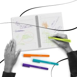 TRU RED™ Quick Dry Gel Pens, Fine Point, 0.5mm, Assorted, 12/Pack (TR54473) -Cheap Staples Shop s1194652 sc7