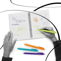 TRU RED™ Retractable Quick Dry Gel Pens, Medium Point, 0.7mm, Assorted, 12/Pack (TR54501) -Cheap Staples Shop s1194667 sc7