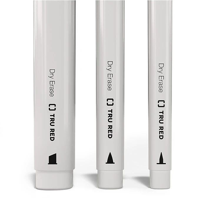 TRU RED™ Pen Dry Erase Markers, Ultra Fine Tip, Black, 12/Pack (TR57423) 8 TRU RED™ Pen Dry Erase Markers, Ultra Fine Tip, Black, 12/Pack (TR57423) - Image 6