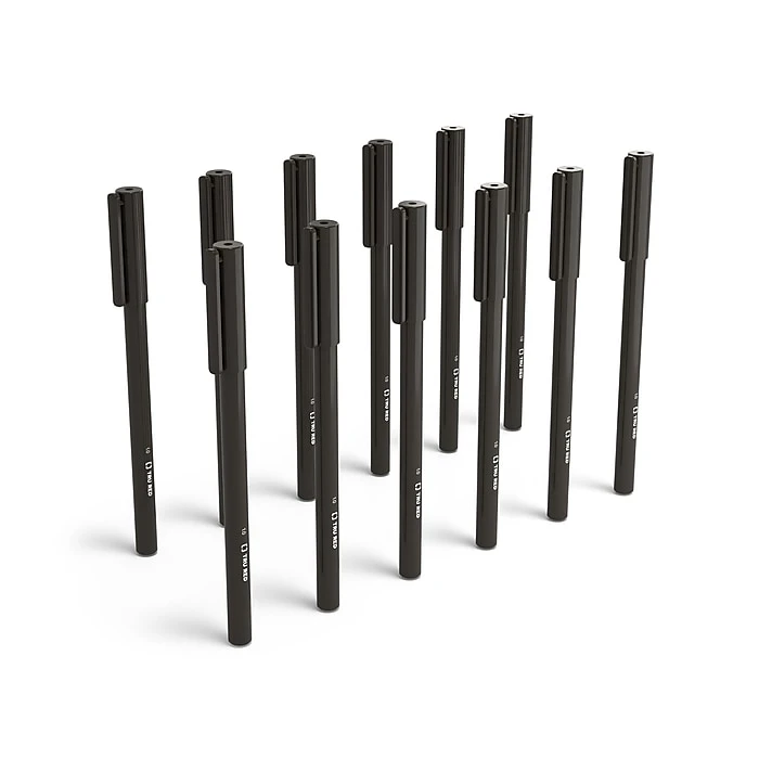 TRU RED™ Ballpoint Pen, Medium Point, 1.0mm, Black, Dozen (52861) 3 TRU RED™ Ballpoint Pen, Medium Point, 1.0mm, Black, Dozen (52861)