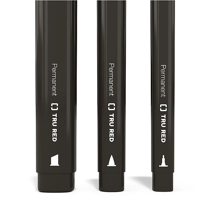 TRU RED™ Pen Permanent Markers, Twin Tip, Blue, 12/Pack (TR57831) 8 TRU RED™ Pen Permanent Markers, Twin Tip, Blue, 12/Pack (TR57831) - Image 6