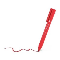 TRU RED™ Pen Permanent Markers, Fine Tip, Red, 12/Pack (TR54539) -Cheap Staples Shop s1195049 sc7