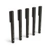TRU RED™ Pen Permanent Markers, Fine Tip, Black, 5/Pack (TR54524) -Cheap Staples Shop s1195095 sc7