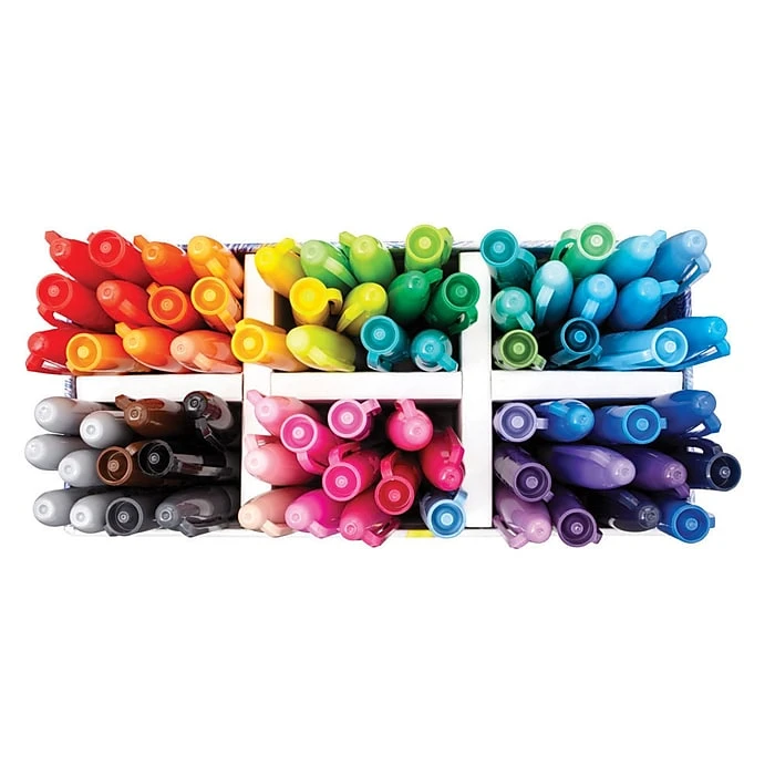 Sharpie The Ultimate Collection Permanent Markers, Assorted Tips, Assorted Colors, 72/Pack (1983254) 5 Sharpie The Ultimate Collection Permanent Markers, Assorted Tips, Assorted Colors, 72/Pack (1983254) - Image 3