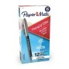 Paper Mate FlexGrip Elite Retractable Ballpoint Pen, Medium Point, Black Ink, Dozen (85580) -Cheap Staples Shop s1200143 sc7