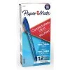 Paper Mate ComfortMate Ultra Retractable Ballpoint Pen, Medium Point, Blue Ink, Dozen (6310187) -Cheap Staples Shop s1201222 sc7