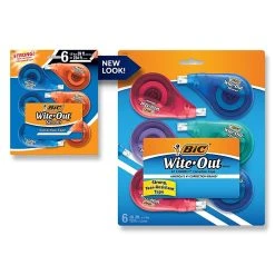 Wite-Out EZ Correct Correction Tape, White, 6/Pack (WOTAPP6-WHI) -Cheap Staples Shop s1205094 sc7