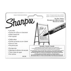 Sharpie Flip Chart Water Based Marker, Bullet Tip, Assorted, 4/Pack (22474) -Cheap Staples Shop s1205274 sc7