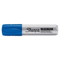 Sharpie Magnum Permanent Marker, Chisel Tip, Blue (44003)