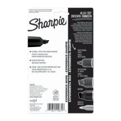 Sharpie King Size Permanent Markers, Chisel Tip, Assorted, 4/Pack (15674) 13 Sharpie King Size Permanent Markers, Chisel Tip, Assorted, 4/Pack (15674) -Cheap Staples Shop s1205296 sc7