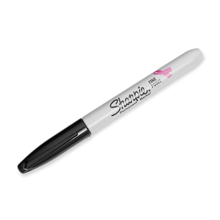 Sharpie Pink Ribbon Permanent Markers, Fine Tip, Black, 36/Pack (1801745) 4 Sharpie Pink Ribbon Permanent Markers, Fine Tip, Black, 36/Pack (1801745) - Image 2