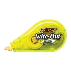 BIC Wite-Out Mini Correction Tape, White, 3/Pack (WOTMP31-WHI) -Cheap Staples Shop s1205493 sc7