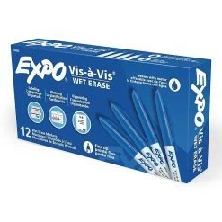 Expo Vis-à-Vis Wet Erase Markers, Fine Point, Green, 12/Pack (16004) 27 Expo Vis-à-Vis Wet Erase Markers, Fine Point, Green, 12/Pack (16004) -Cheap Staples Shop s1205529 sc7