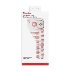 Staples Correction Tape, White, 10/Pack (ST59820) -Cheap Staples Shop s1212635 sc7