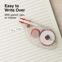 Staples Correction Tape, White, 2/Pack (ST59818) -Cheap Staples Shop s1212661 sc7