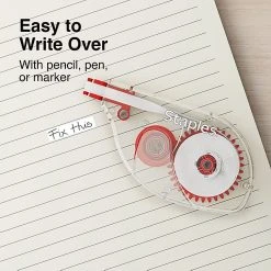 Staples Correction Tape, White, 6/Pack (ST59819) -Cheap Staples Shop s1212667 sc7