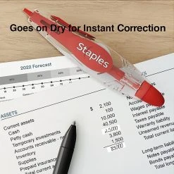 Staples Correction Tape, White, 2/Pack (ST59816) -Cheap Staples Shop s1212672 sc7