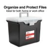 TRU RED™ Portable File Tote, Letter Size, Black, 4/Carton (TR57622CT) -Cheap Staples Shop s1219697 sc7