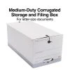 Staples Medium Duty File Box, String And Button Lid, Letter, White/Gray, 12/Case (TR59221) 1 Staples Medium Duty File Box, String And Button Lid, Letter, White/Gray, 12/Case (TR59221) -Cheap Staples Shop s1219723 sc7