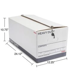 Staples Heavy Duty File Box, String And Button Lid, Letter, White/Gray, 12/Case (TR59223) 14 Staples Heavy Duty File Box, String And Button Lid, Letter, White/Gray, 12/Case (TR59223) -Cheap Staples Shop s1219768 sc7