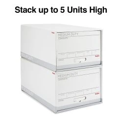 Staples Medium Duty File Drawers, Letter, White/Gray, 6/Carton (TR59225) -Cheap Staples Shop s1219781 sc7