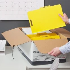 Staples Heavy Duty File Box, String And Button Lid, Legal, White/Gray, 4/Pack (TR59224) -Cheap Staples Shop s1219800 sc7