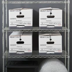 Staples Heavy Duty File Box, String And Button Lid, Letter, White/Gray, 4/Pack (TR59222) 16 Staples Heavy Duty File Box, String And Button Lid, Letter, White/Gray, 4/Pack (TR59222) -Cheap Staples Shop s1219809 sc7